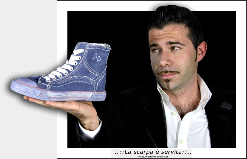 La scarpa � servita