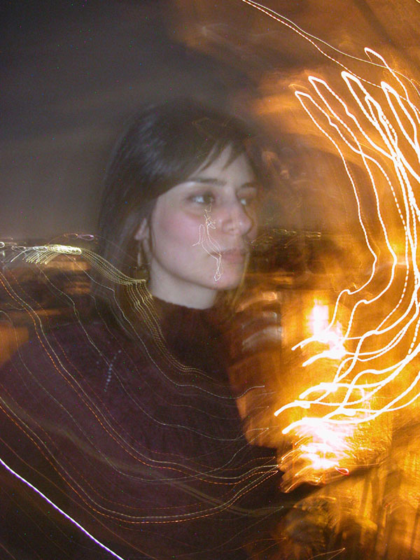 Una lacrima (di luce) sul viso...