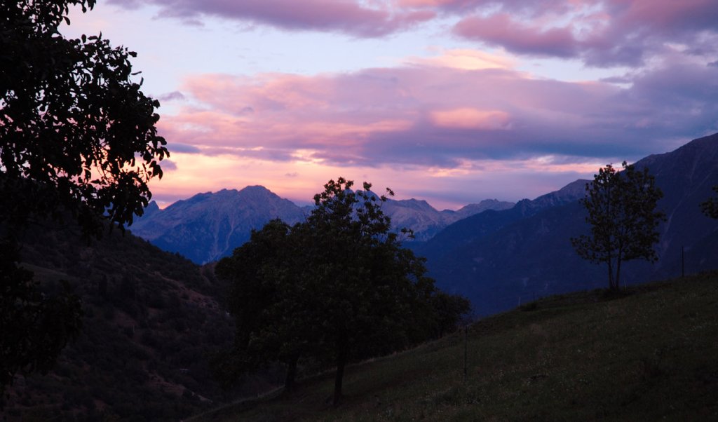 Dalla collina di Gignod