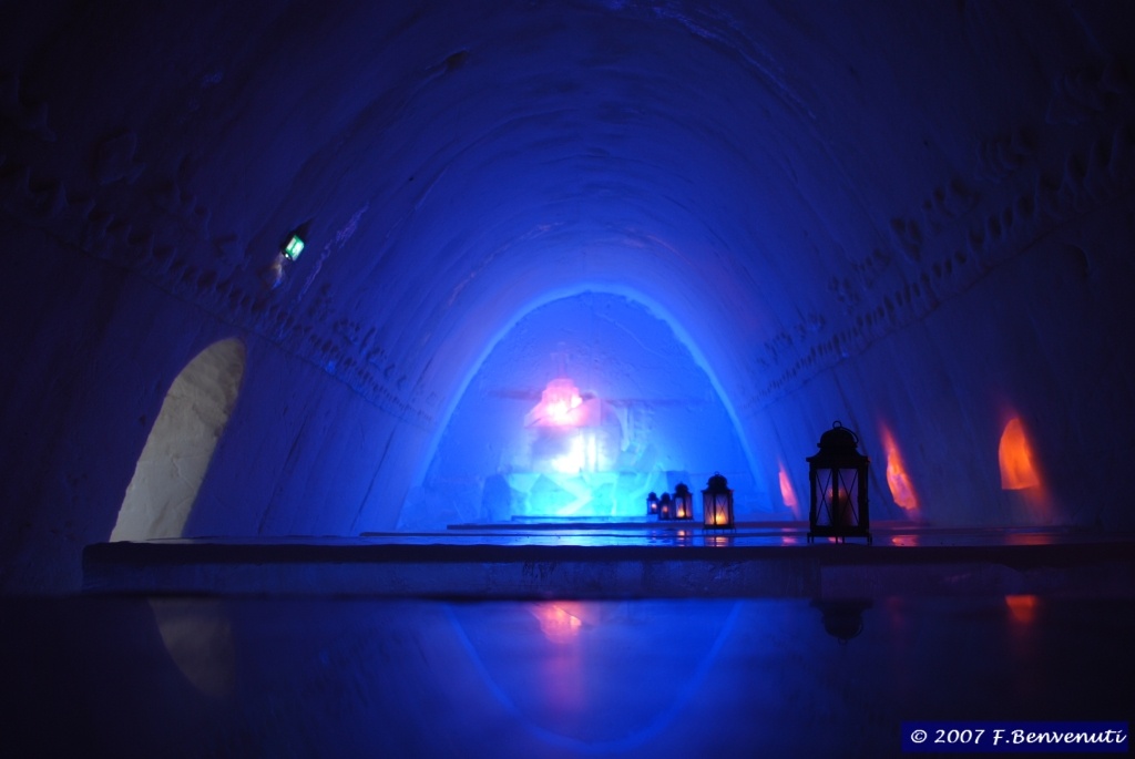 Il "blu" nel ghiaccio