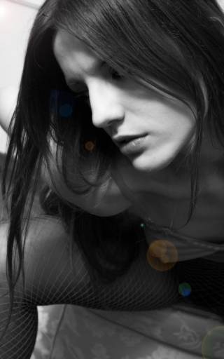 pensiero di una modella