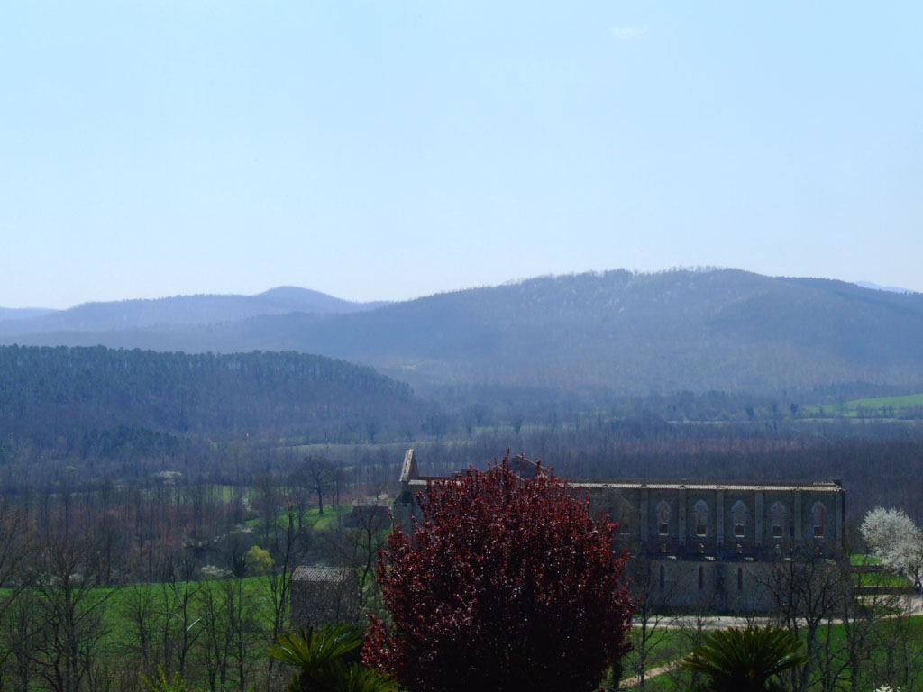 san galgano dall'alto