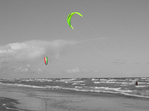 Kite-surfer
