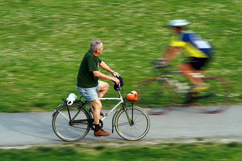 Panning biciclico con fantasma