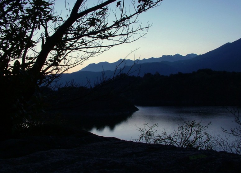 ...quasi notturno sul lago