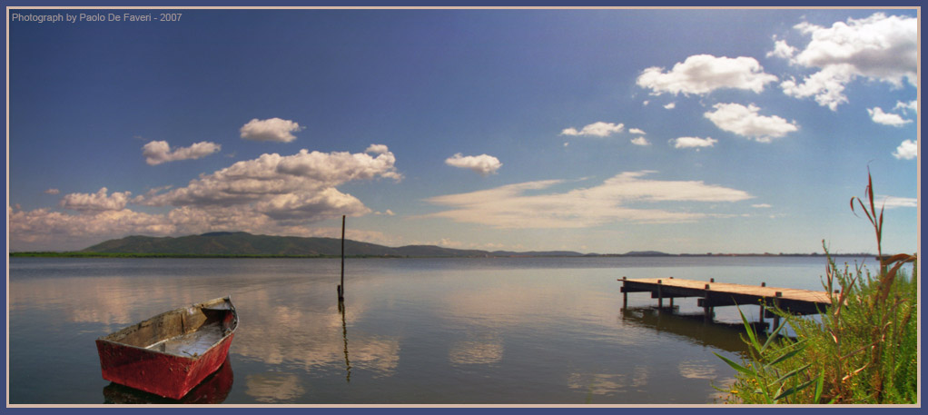 La laguna d'Orbetello.