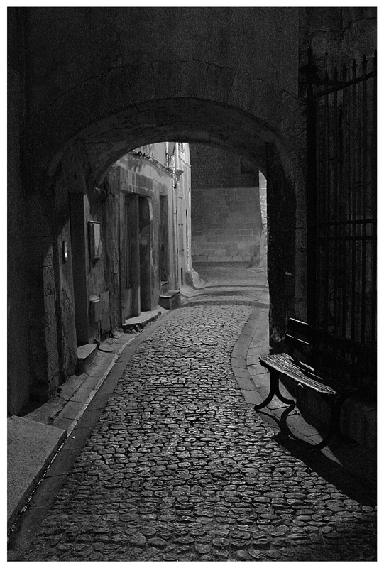 L'UOMO DELLA PANCHINA (B/N)