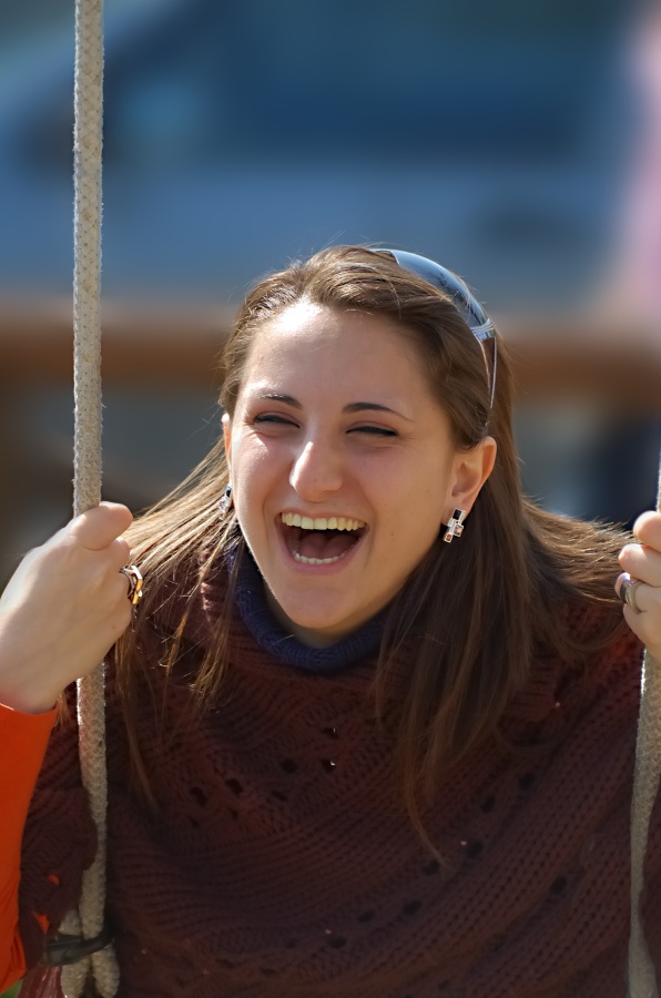 che bella l'altalena!