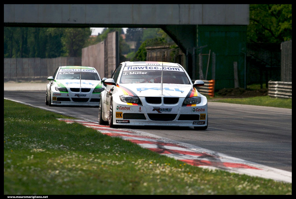 Test Fiawtcc, Bmw in corsa