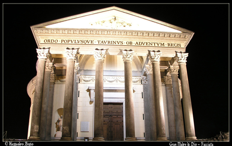 Torino - Gran Madre di Dio - Facciata