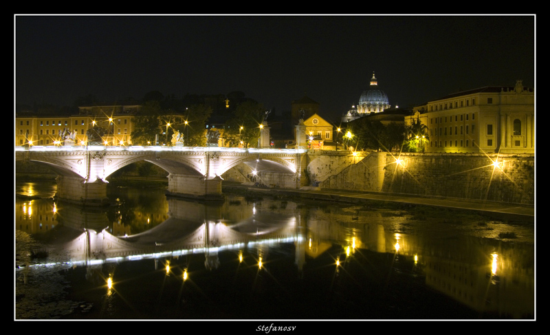 riflessi sul tevere