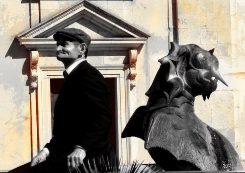 il vecchio e il tritone