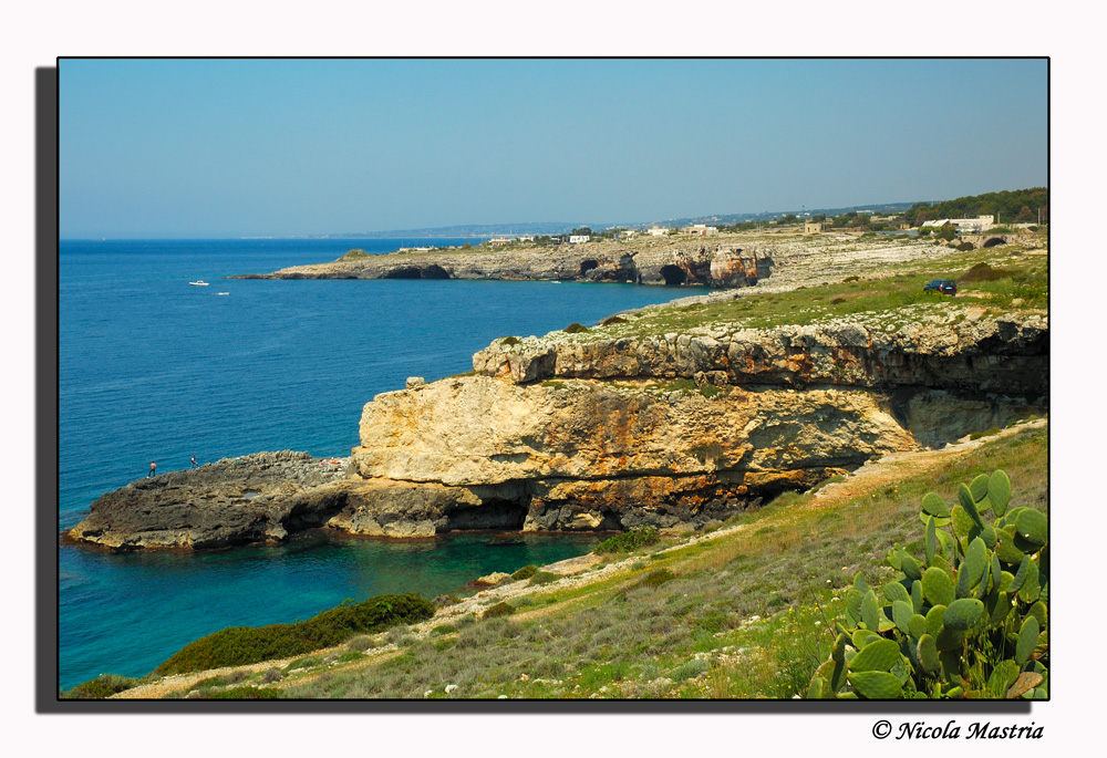 Scorcio di costa salentina
