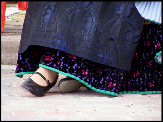 Particolare a riposo