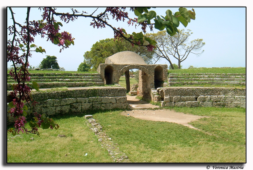 Scorcio di paestum di Veronica Mastria