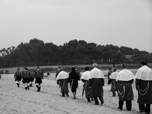 Processione in spiaggia