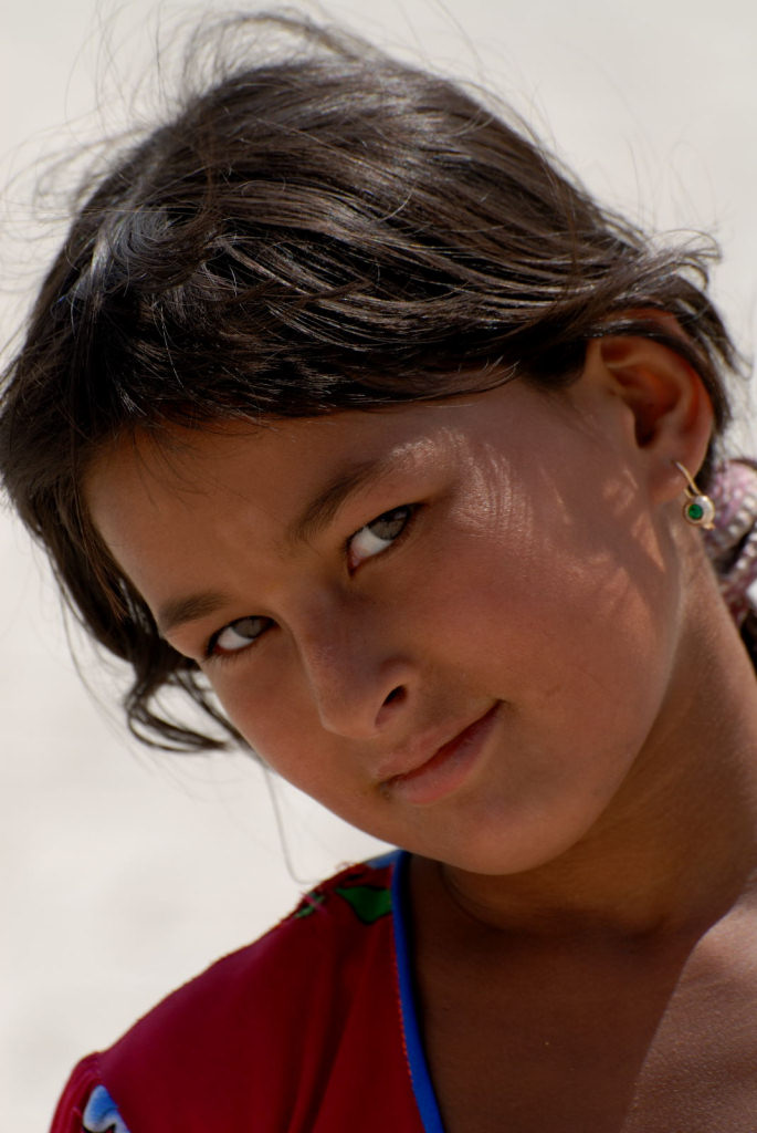Ragazza uzbeka