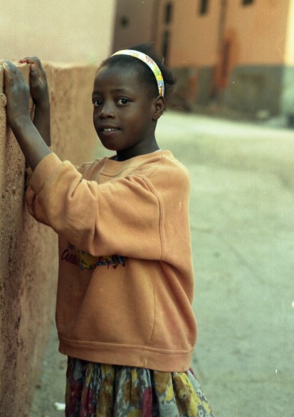 la petite fille du Maroc