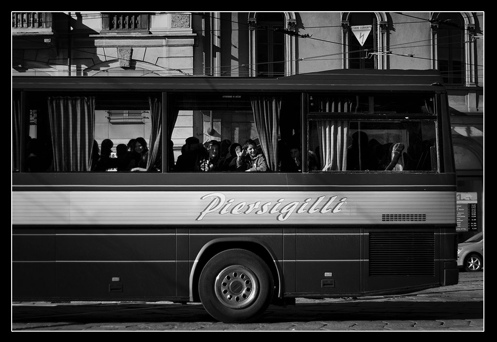 Piccoli saluti dal pullman