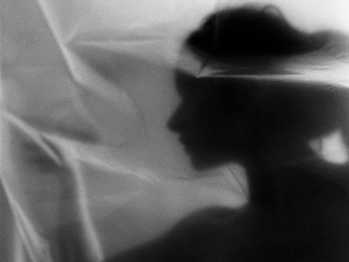 silhouette in trasparenza