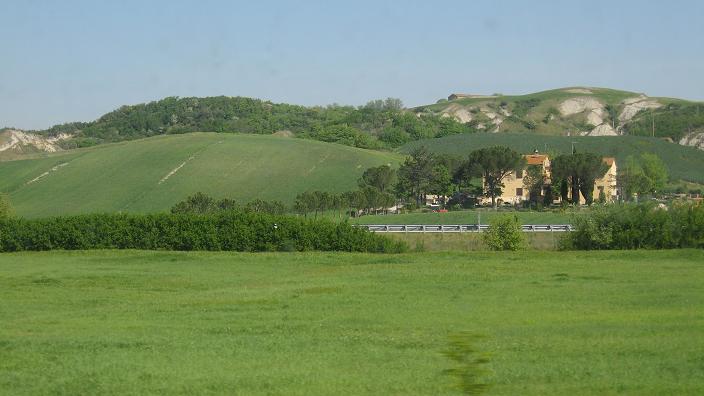 Toscana (vista dal treno)