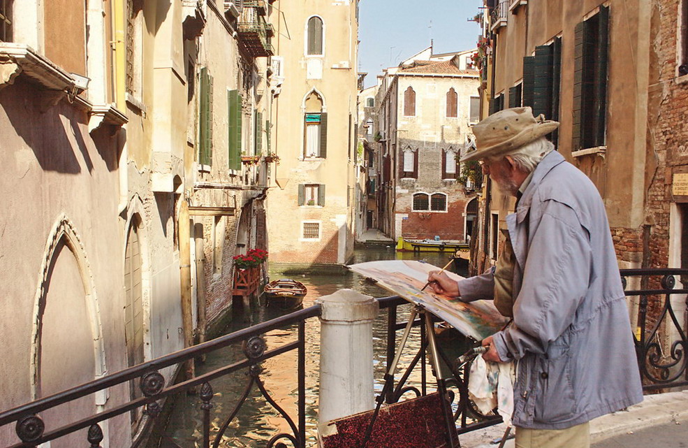 chi usa il tele... chi il pennello