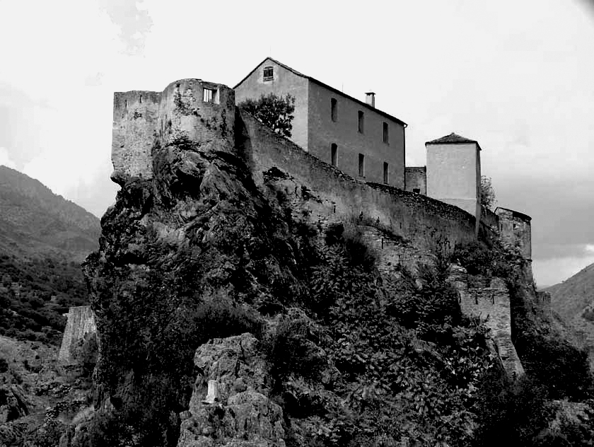 corsica in bianco e nero