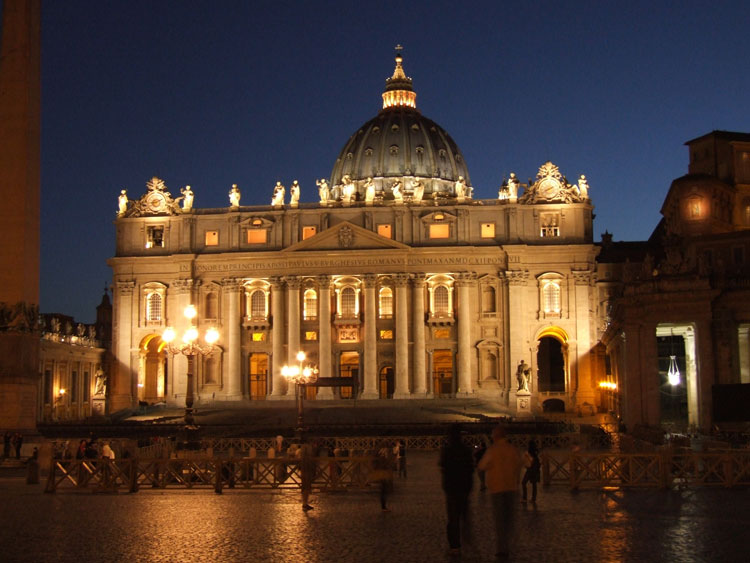 san pietro by night