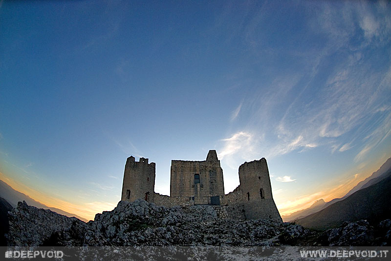 Rocca Calascio - La rocca all'alba