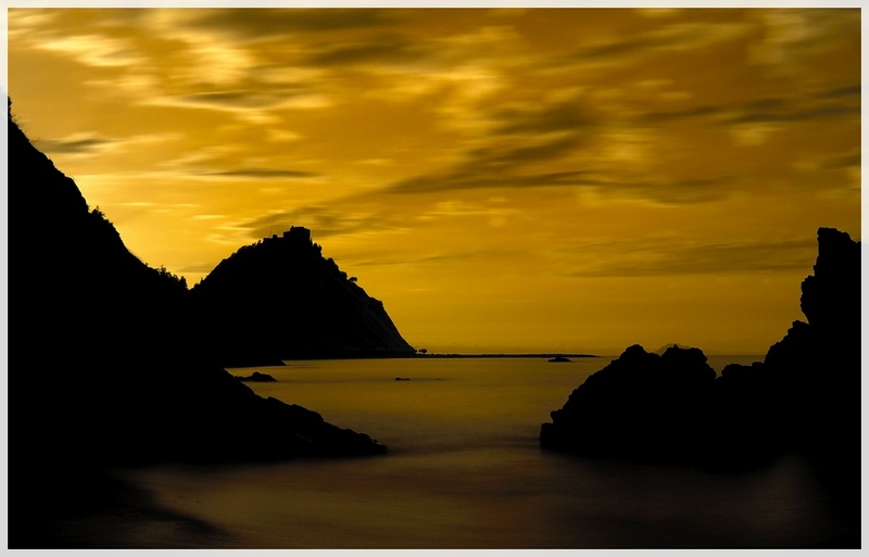 Tramonto sul Tirreno