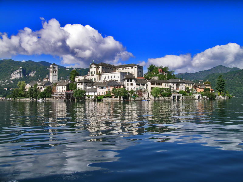 Un giorno al lago "Orta San Giulio"