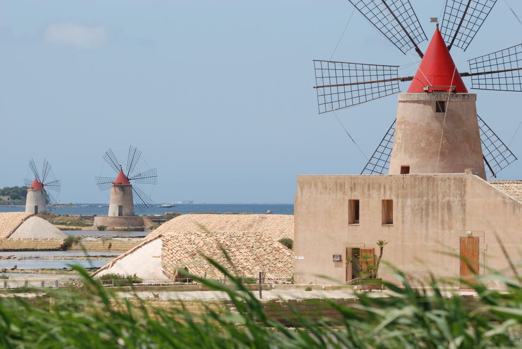 Le saline - Mulini a vento