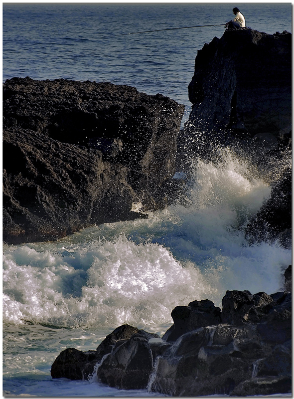 pescatore di scogliera