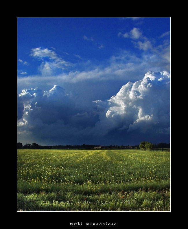 Nubi minacciose