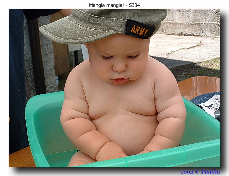 Samuele! Il mio nopotino magro