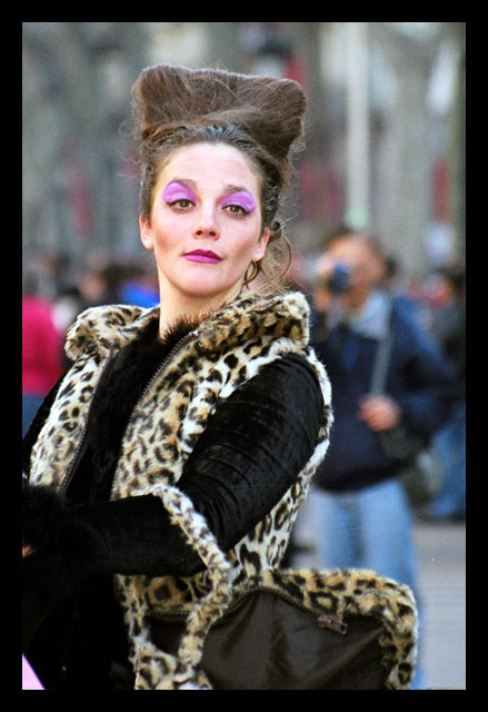 Artista in primo piano