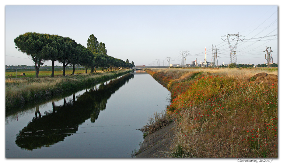 Lungo il fiume ... e sull'acqua.....