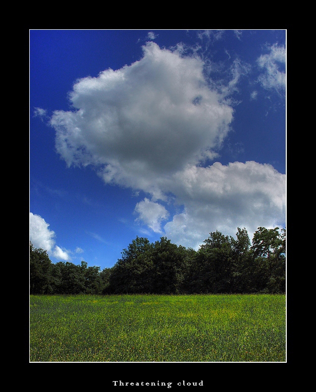 Threatening cloud