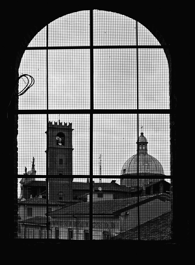 finestra su Vigevano