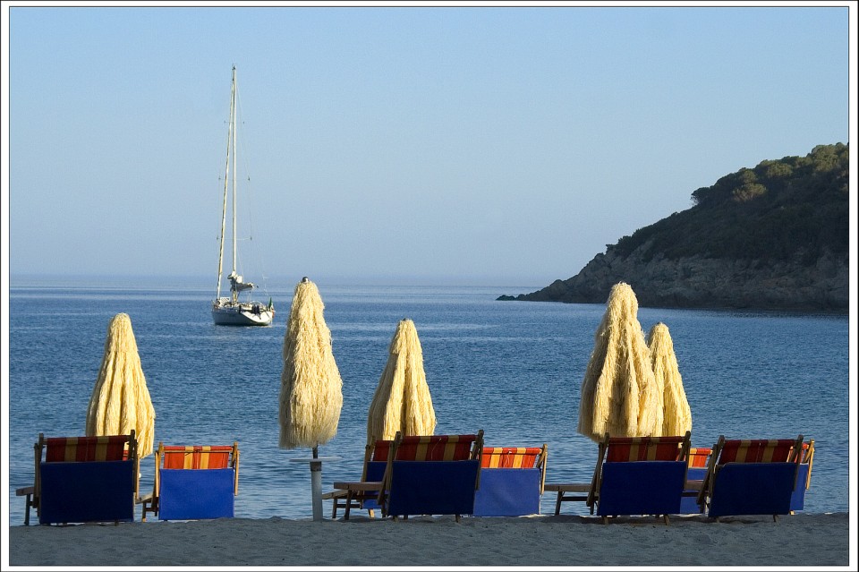 Spiaggia primaverile
