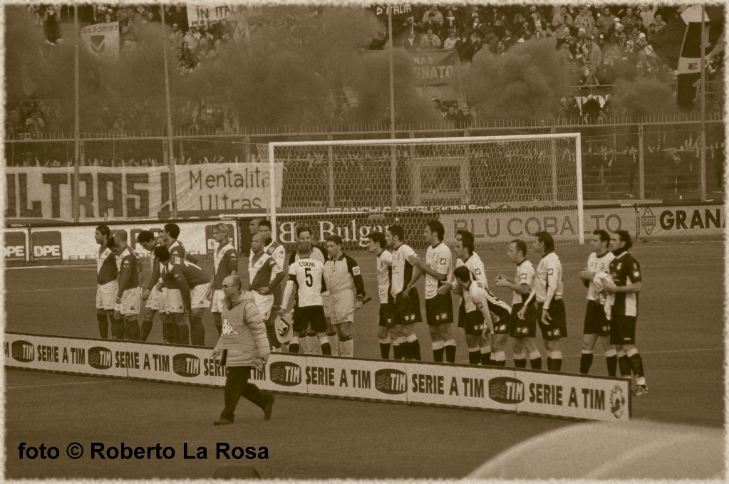 Brescia - Palermo serie A - foto d'altri tempi