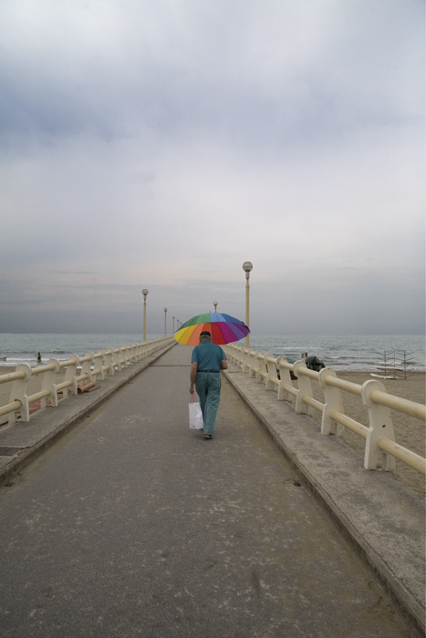 Percorrendo il pontile