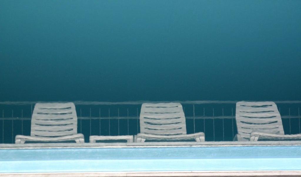 Riflesso in piscina