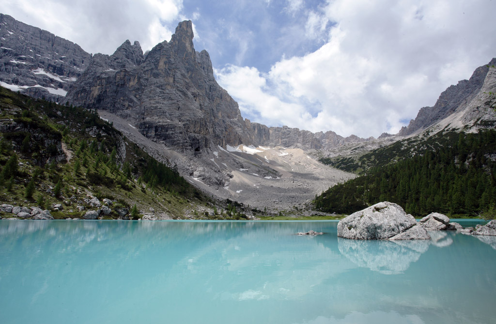 dolomiti bellunesi lago di sorapis