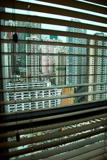 Window over Hong Kong
