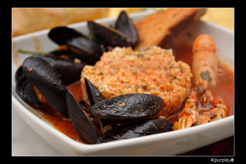Cous cous al sapore di mare