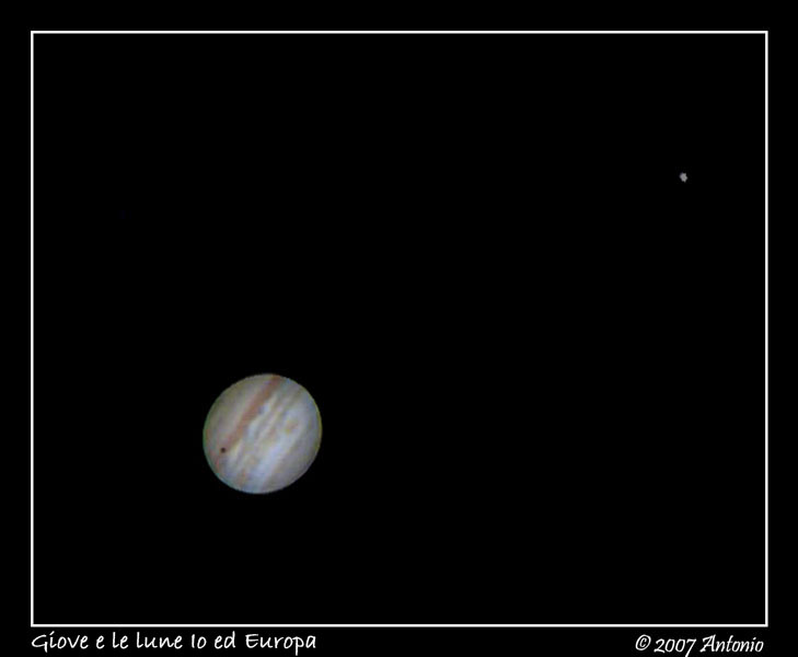 Giove Europa ed Io