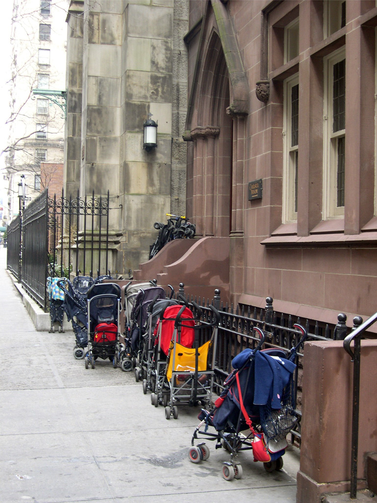 Parcheggio passeggini...