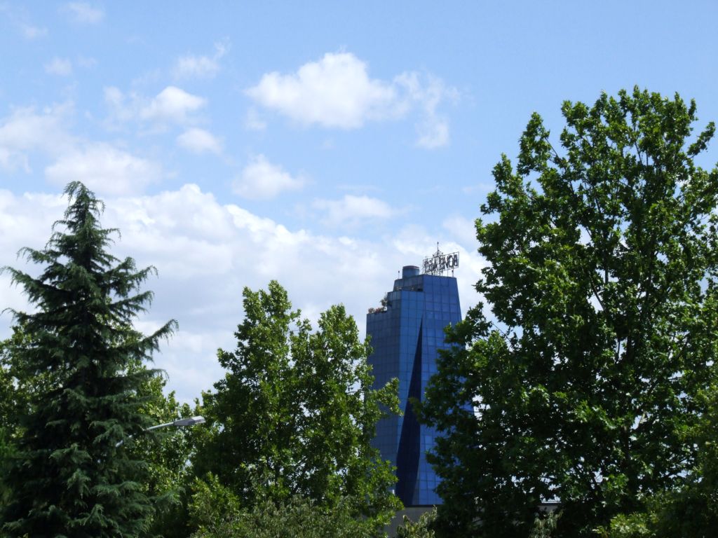 Vista dalla finestra dell'ufficio
