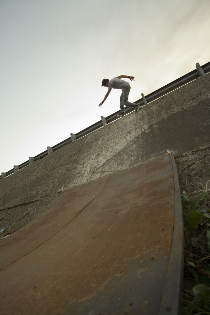 rollerblading street